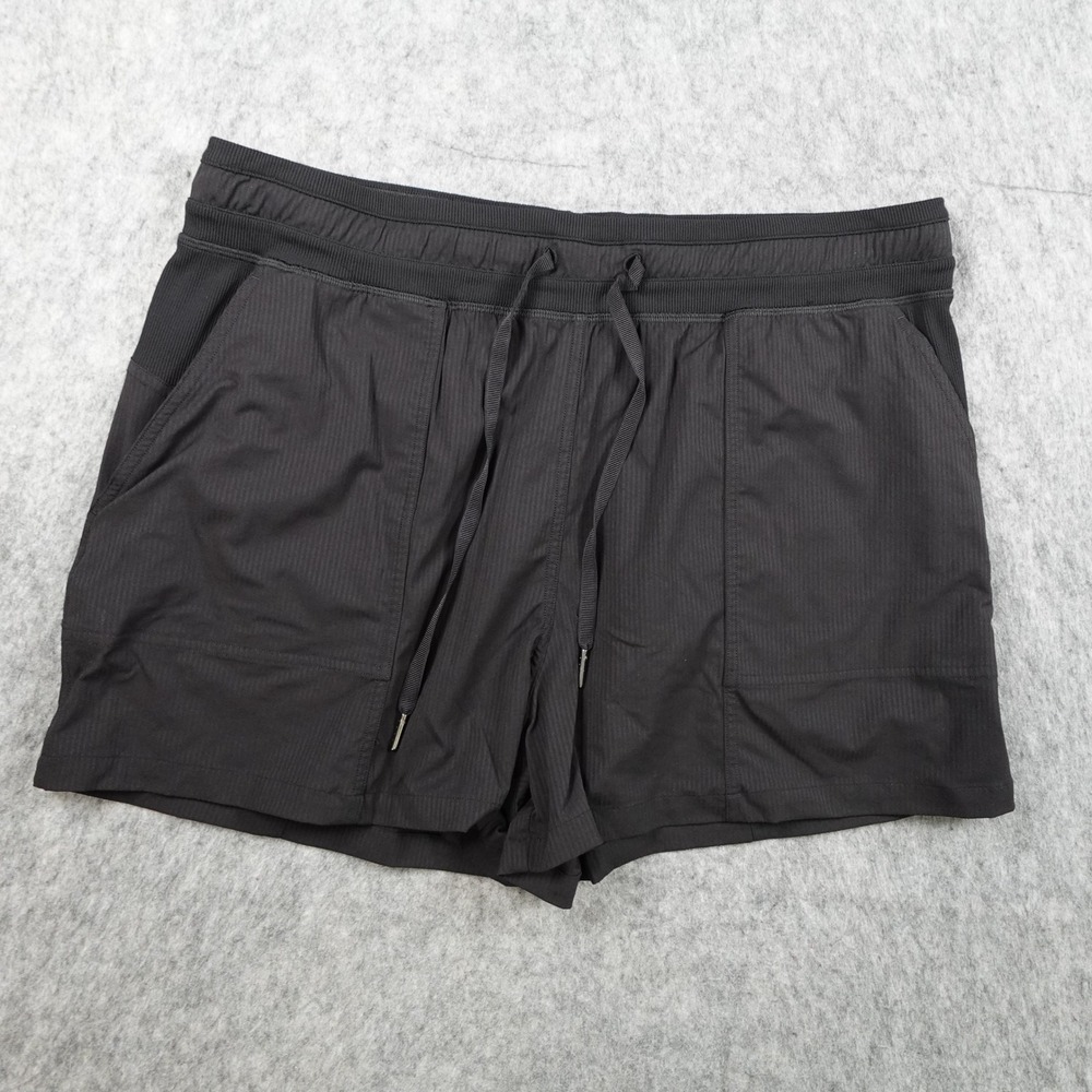 Lululemon Shorts Womens 12 Black Dance Studio High Rise 3.5" Athletic Workout
